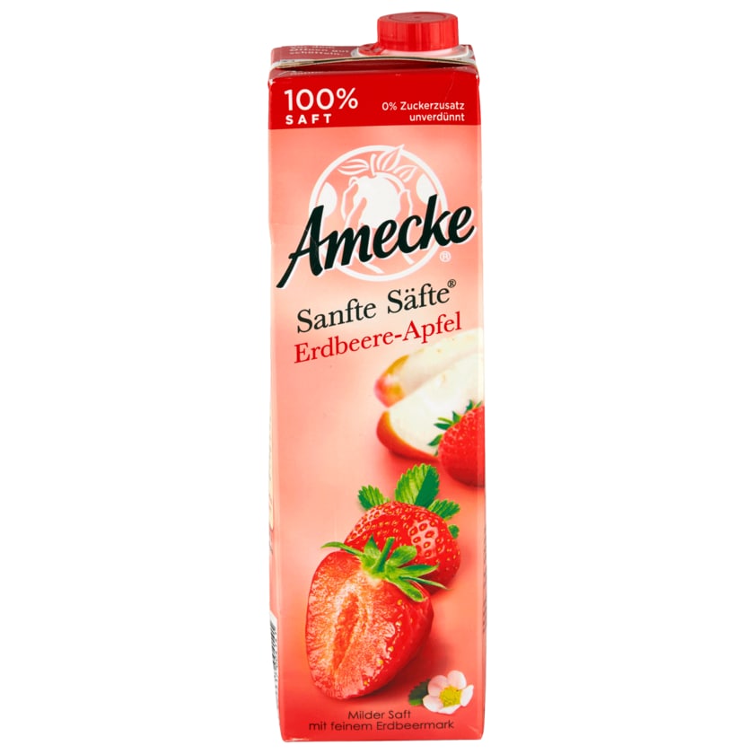 Amecke Sanfte Säfte Erdbeere-Apfel 1l